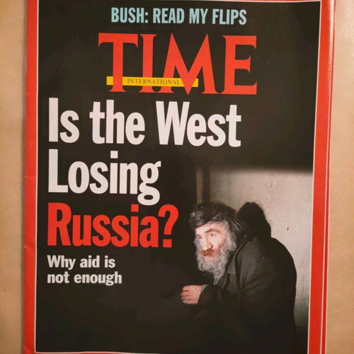 Time International 8 issues 1992 like new, American edition