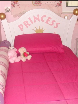 Princess single bed with Media Strom Optimum Gold mattress