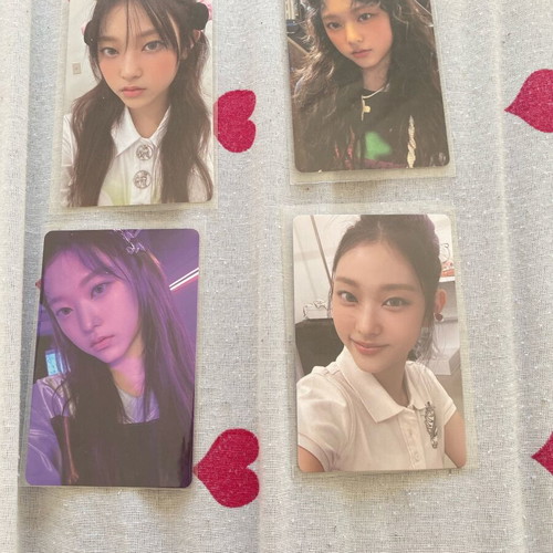 Newjeans Haerin Get Up Ver Photocards Set mint condition