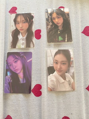 Newjeans Haerin Get Up Ver Photocards Set mint condition