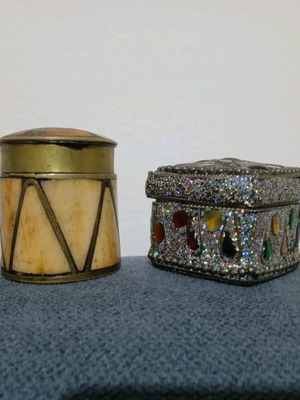 Trinket boxes used, miniature jewelry boxes pack