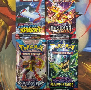 Pokemon booster packs bundle of 4 (μαζί)