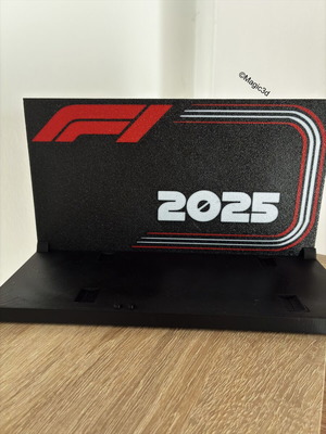 Βάση για LEGO Speed Champions με λογότυπο F1 made-to-order