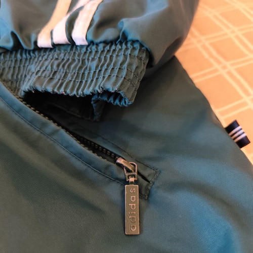 Adidas Vintage Hooded Quilted Jacket XL Green used