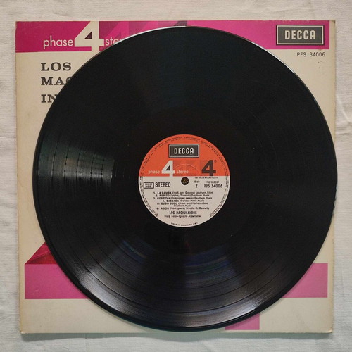 Los Machucambos In Phase 4 vinyl record used, Latin