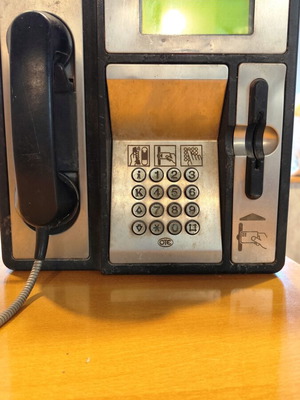 OTE Card Phone used with minor handset damage