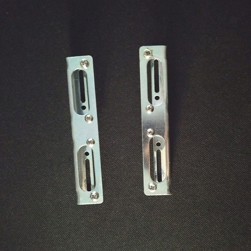 Metal brackets for 2.5" to 3.5" drive bay like new