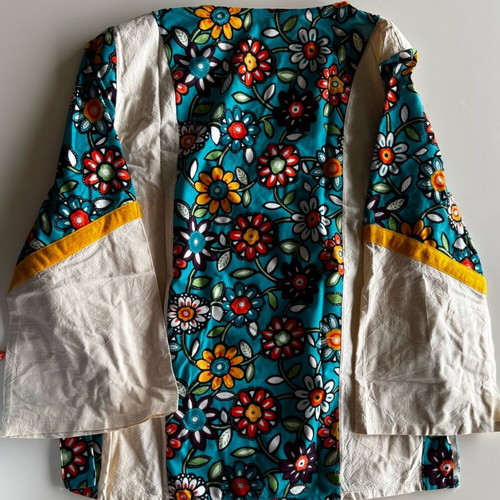 Hippies 70s carnival costume used, XL, Patras Carnival