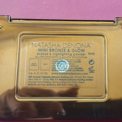 Natasha Denona Bronze & Glow mini palette like new