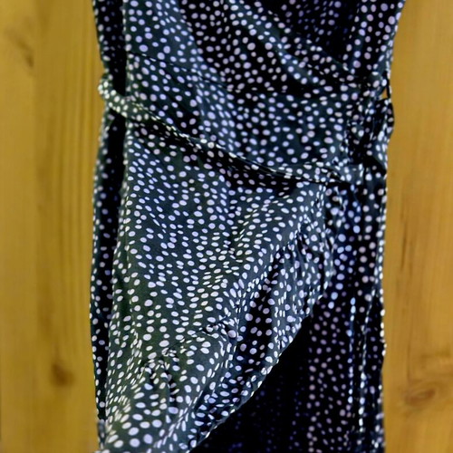 Funky Buddha purple airy summer dress like new