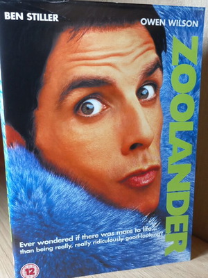 Zoolander DVD with English subtitles, like new
