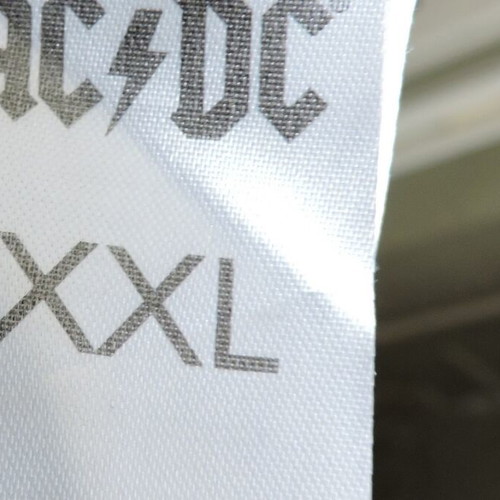 AC/DC Black Ice 2020 men's t-shirt like new, size XL/XXL, black