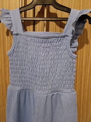 Sinsay jumpsuit blue, 122cm, like new
