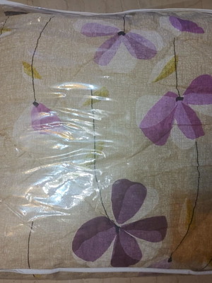 Single quilt used 140 x 220 cm, 50% cotton 50% polyester