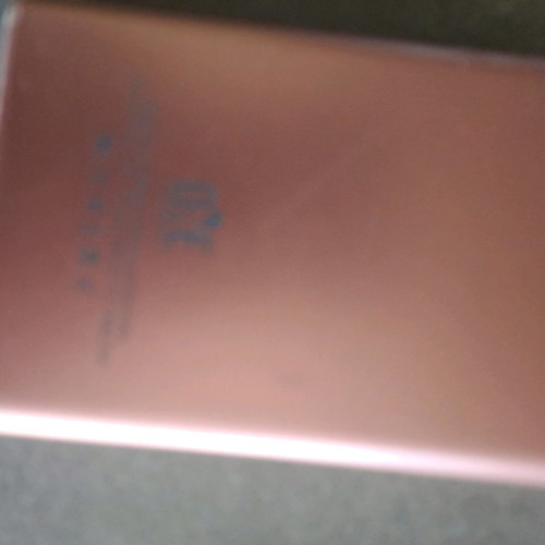 Powerbank used 6000 mAh pink with dual USB ports