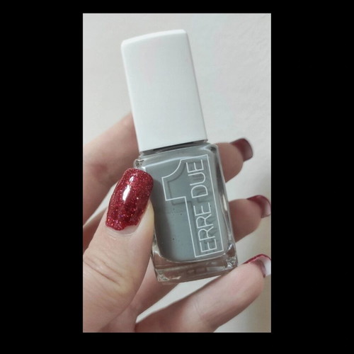 Erre Due Last Minute Gloss Quick Dry 384 Hotstone 12ml nail polish like new