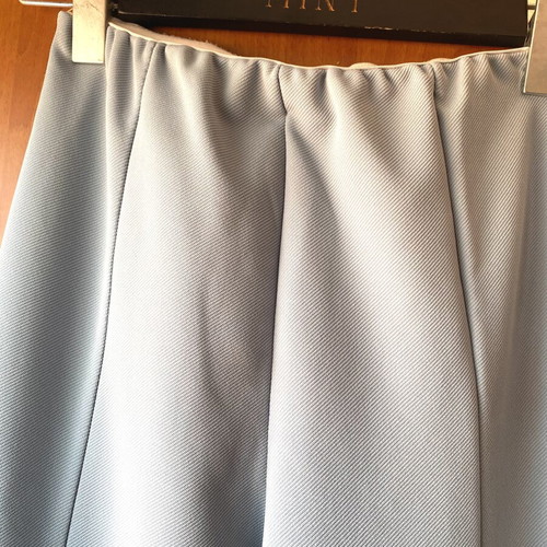 Blue flare pants, size S