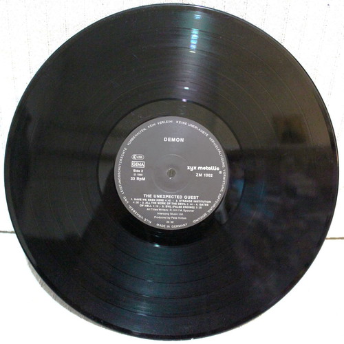 Demon The Unexpected Guest vinyl used, German reissue 1988