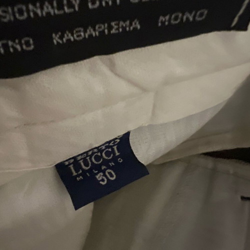 Berto Lucci Milano Formal Suit new, gray, jacket No58, trousers No50