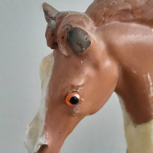 Wax horse used with minor damages