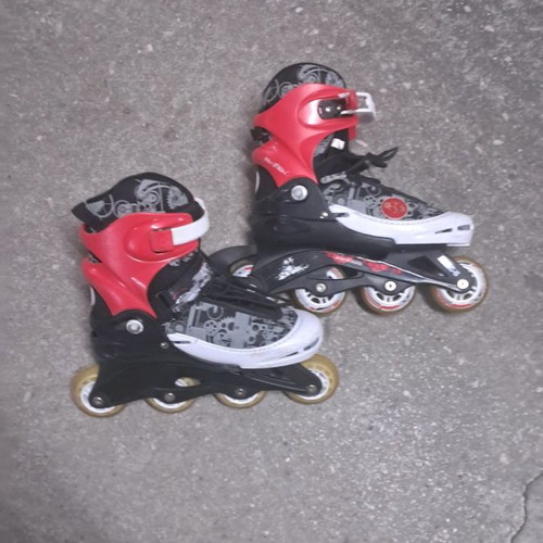 Roller Inline Skate Athlopaidia used, red-black