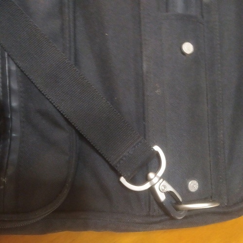 Roncato suit bag new, ergonomic, black color