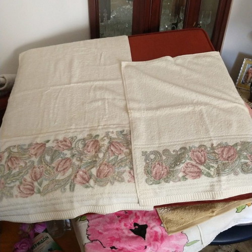 Nef Nef bath towel set new 100% cotton
