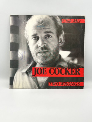 Joe Cocker Two Wrongs Club Mix vinyl record