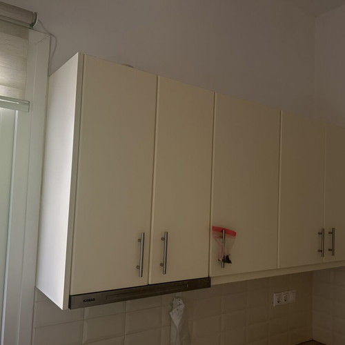 Kitchen cabinets and countertop with sink and faucet like new