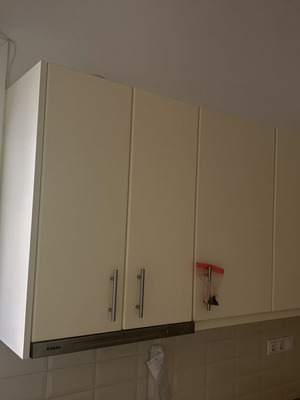 Kitchen cabinets and countertop with sink and faucet like new