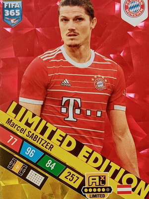 FIFA 365 2023 Limited Edition Marcel Sabitzer card new