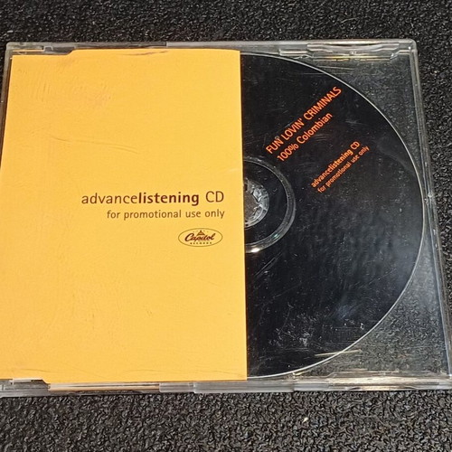 Fun Lovin' Criminals 100% Colombian CD used, alternative rock, rap