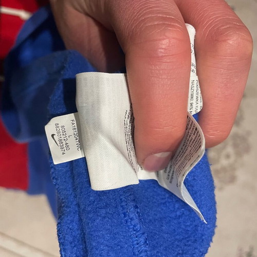 Nike Air men's hoodie like new, size L, blue, short sleeve