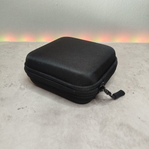 Gameboy Advance SP case new, black with fabric exterior