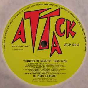 Lee Perry And Friends Shocks Of Mighty 1969-1974 vinyl record used