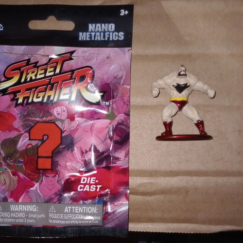 Zangief Street Fighter Jada Nano Metalfigs DieCast figure like new