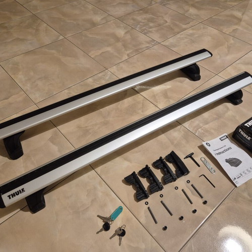 Thule WingBar 753 roof bars for BMW F20 like new