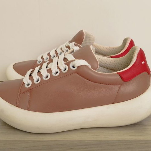 Marni banana sneakers used, beige, size 36