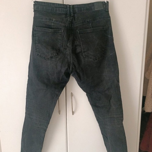 Women's denim jeans black, new, size L