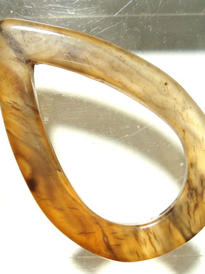 Mineral Carnelian like new 51x33 mm, 45.35 ct