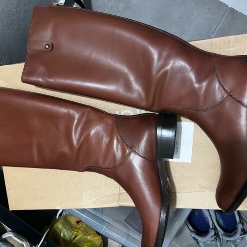 Migato riding boot new, tan with zipper