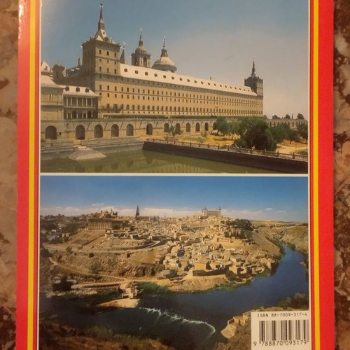 The Golden Book of Madrid and Toledo English edition like new
