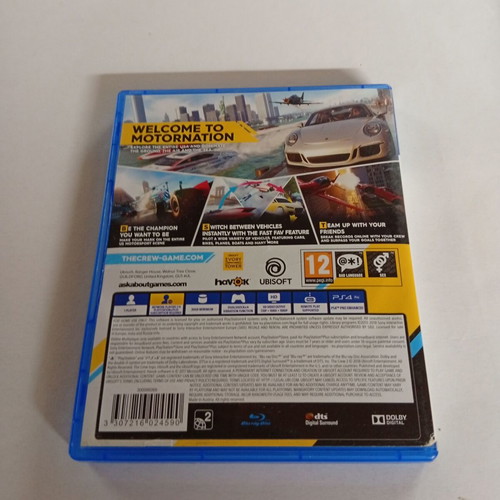 The Crew 2 PS4 racing game used