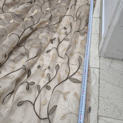 Curtain used, 5 meters height, 2.52 width