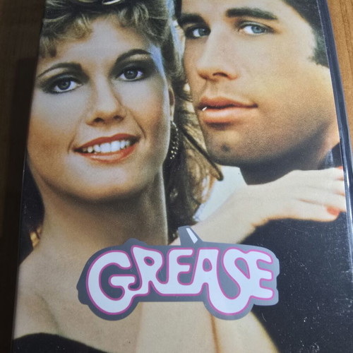 Grease DVD like new with original songbook