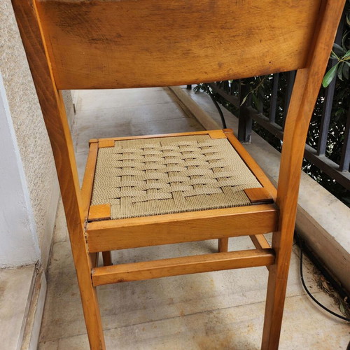 Vintage kitchen chairs used, set of 2