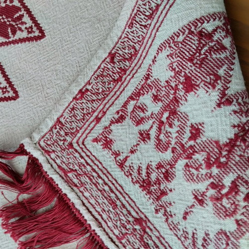 Table runner in koukoulari new, solid color 60x39 cm