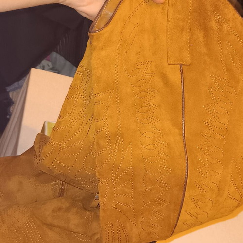 Tan cowboy boots size 41