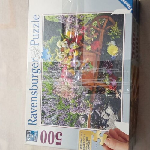 Puzzle set like new, 2x1000 pieces and 4x500 pieces