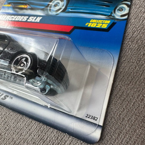 Hot Wheels Mercedes SLK black new mainline 1999 model